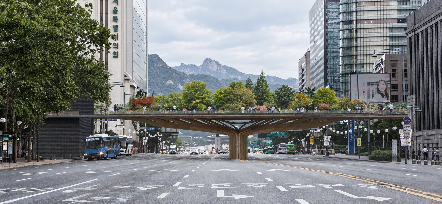 Garden Bridge — Sejongdae-ro