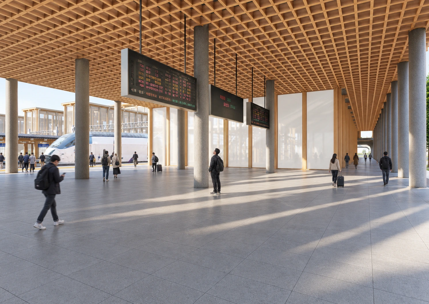 Jeonju Station — concourse